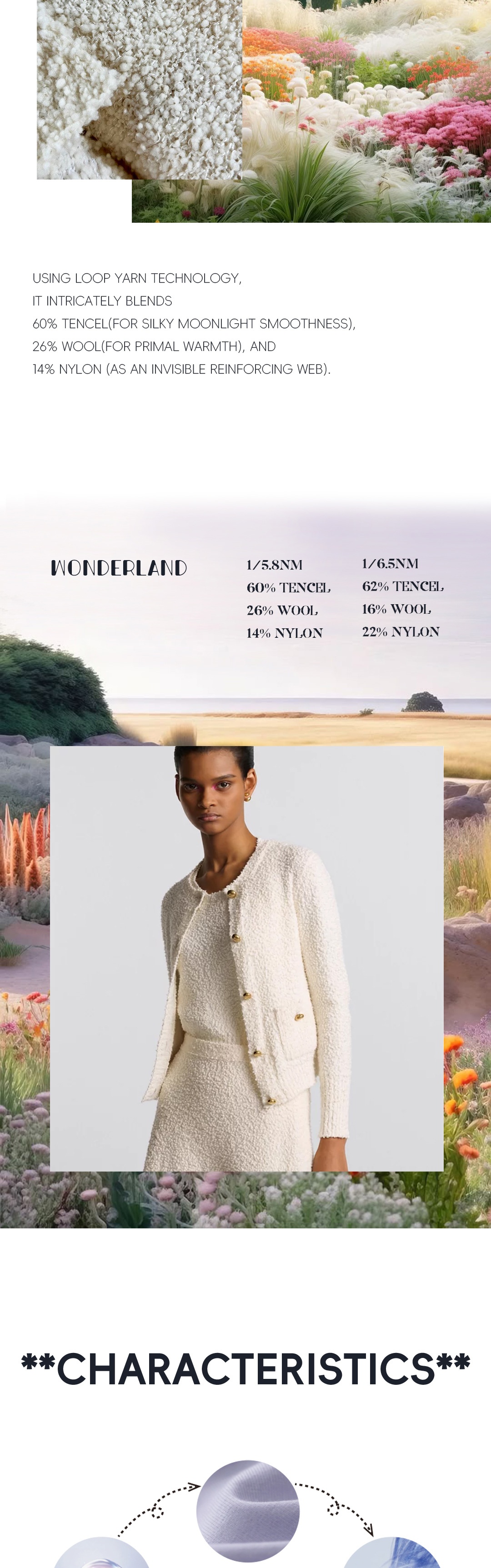 Wonderland夢幻觸感圈圈紗2
